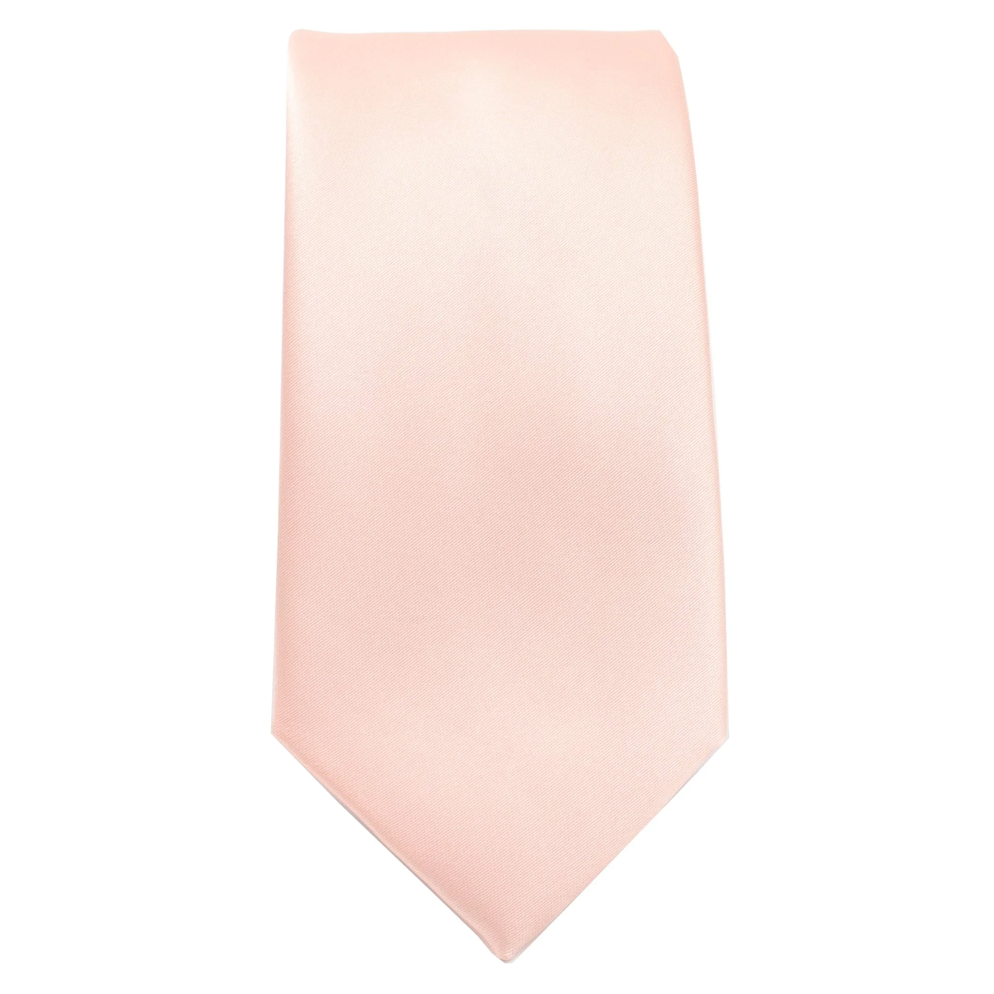 Peach Satin Tie
