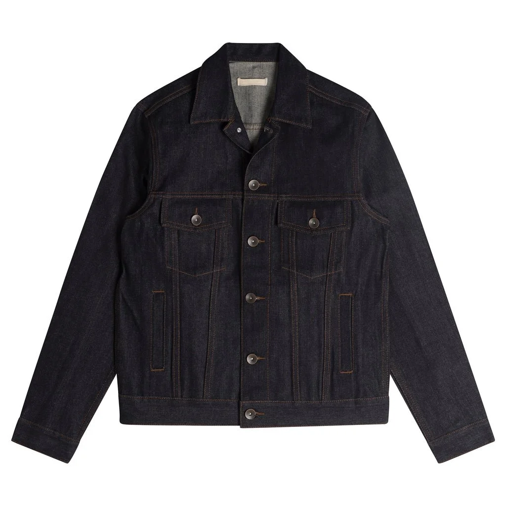 The Unbranded Brand UB901 14.5oz Indigo Selvedge Denim Jacket