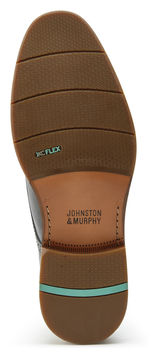 NEW JOHNSTON & MURPHY men\'s xc flex raleigh plain toe shoes in tan Johnston & Murphy Men main image 4