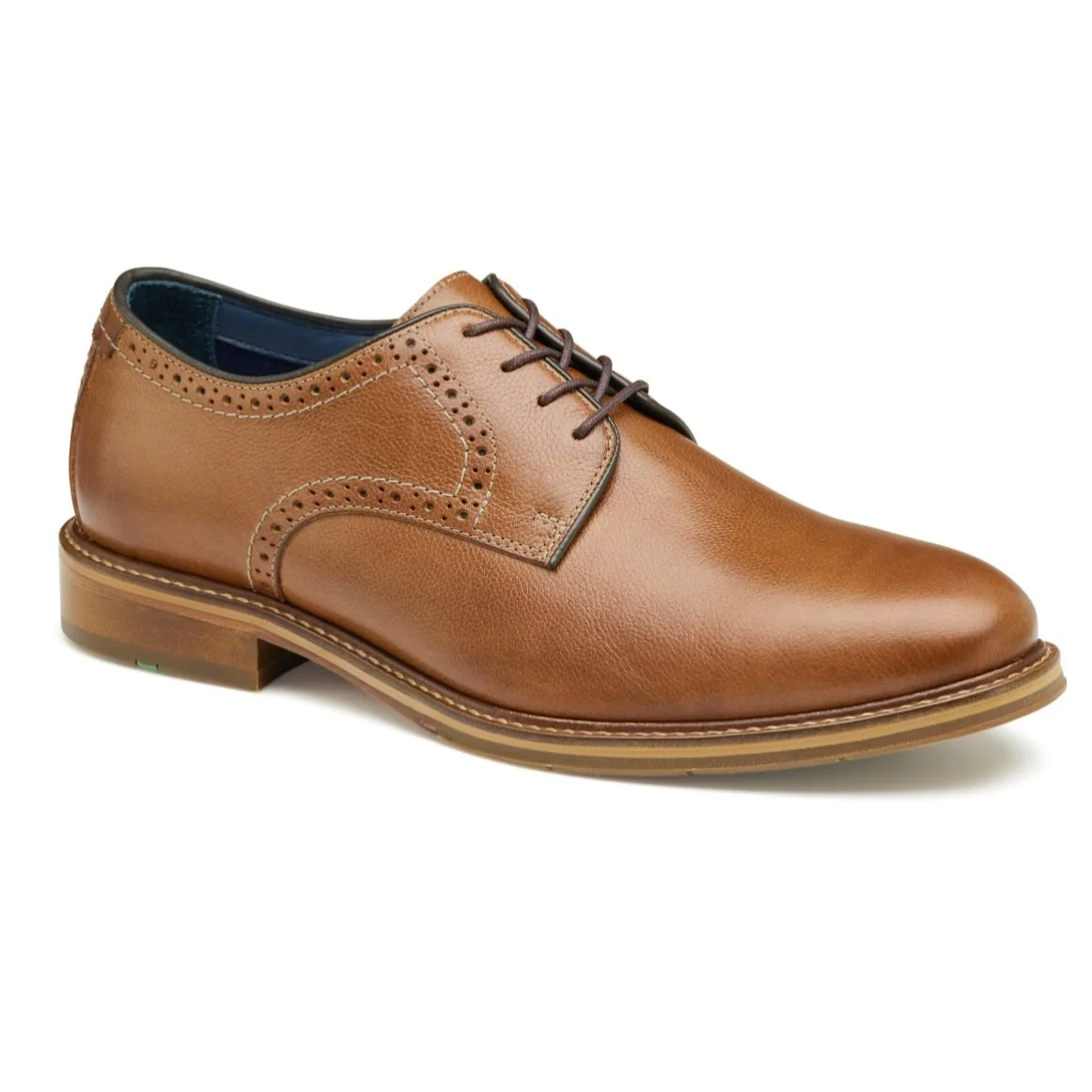 Johnston & Murphy Raleigh Plain Toe Tan
