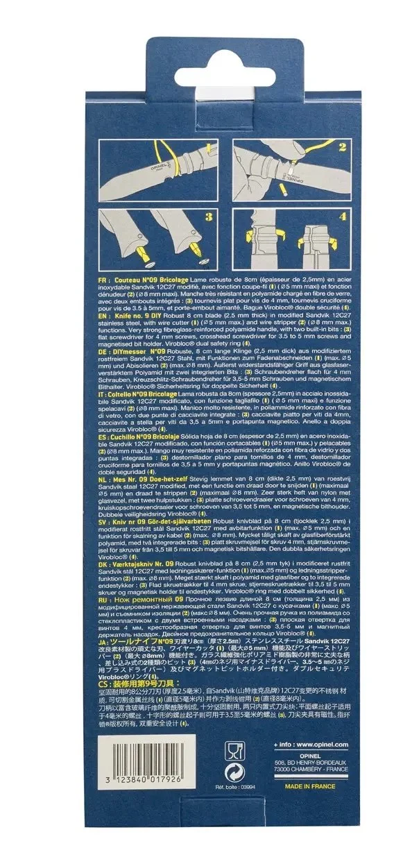 Opinel No. 09 D.I.Y. Folding Knife