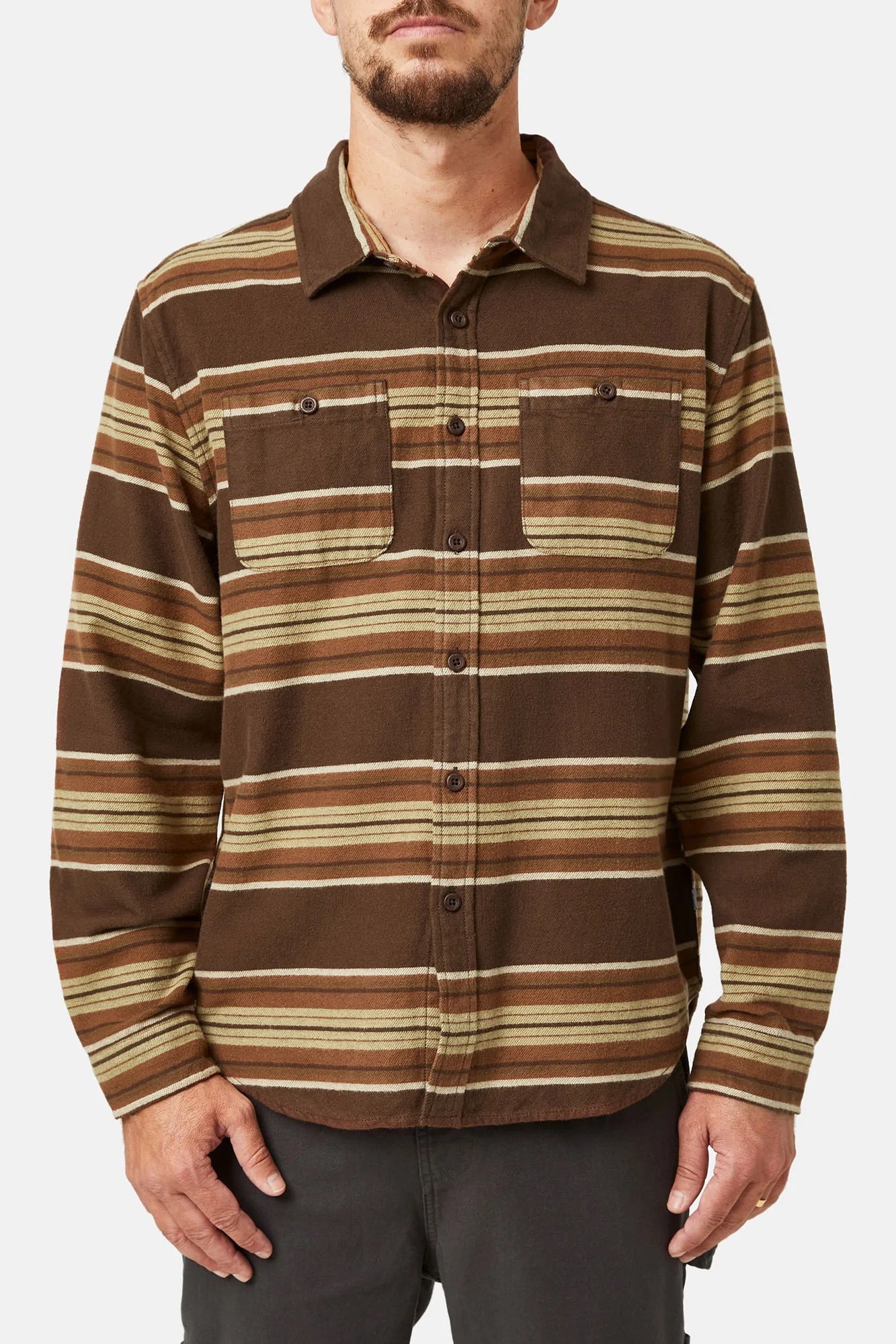Katin Sierra Flannel Dark Brown