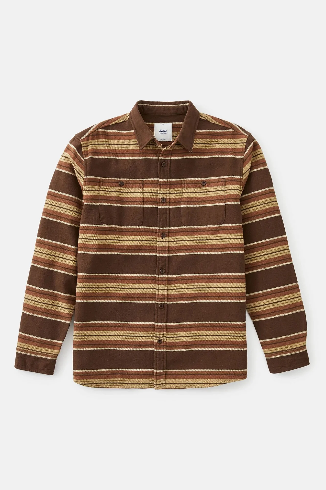 Katin Sierra Flannel Dark Brown
