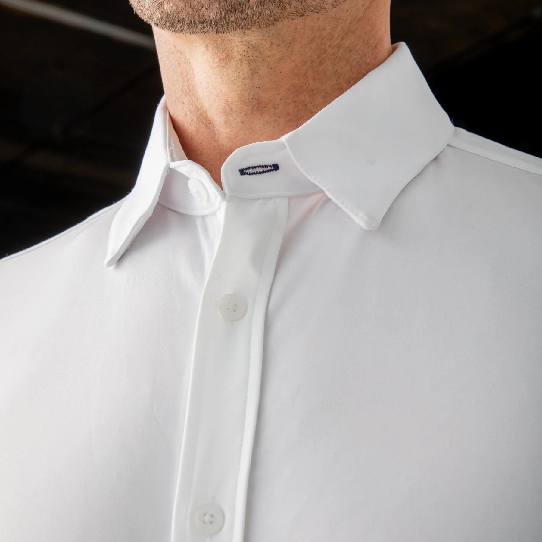 Mizzen + Main Leeward Formal Dress Shirt Solid White