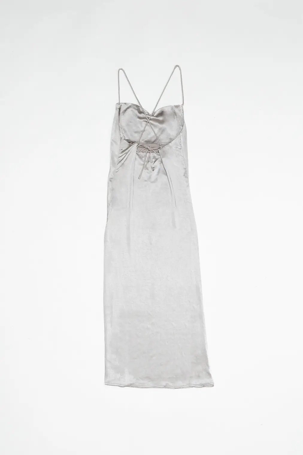 The Fiona Dress Silver