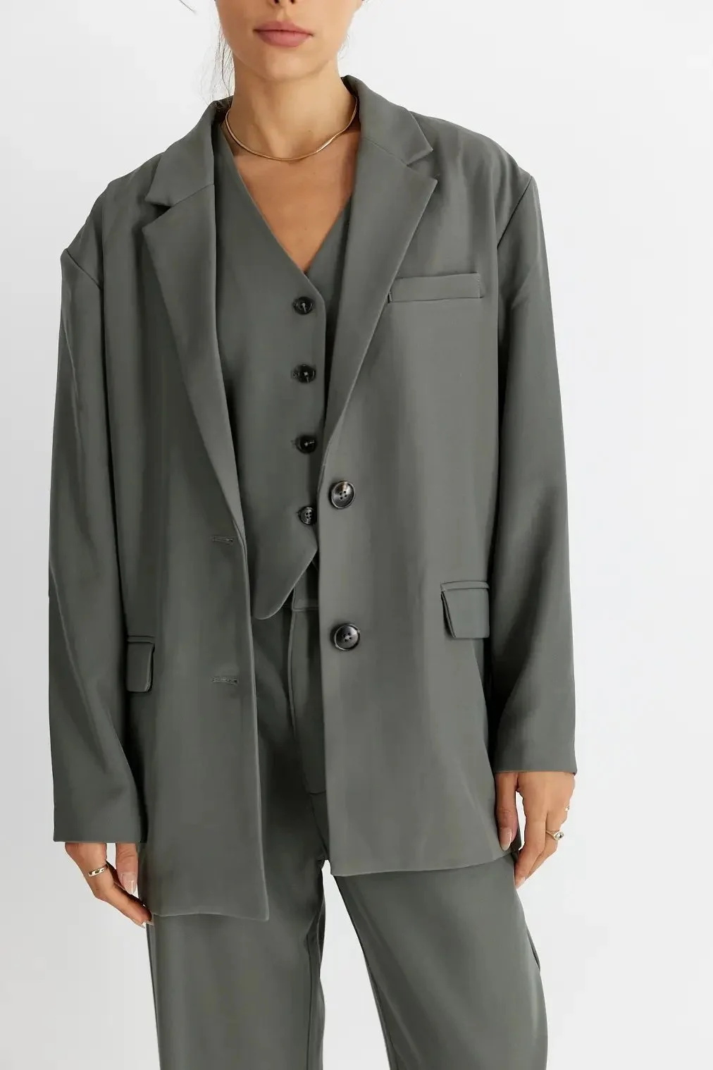 The Leola Jacket Olive