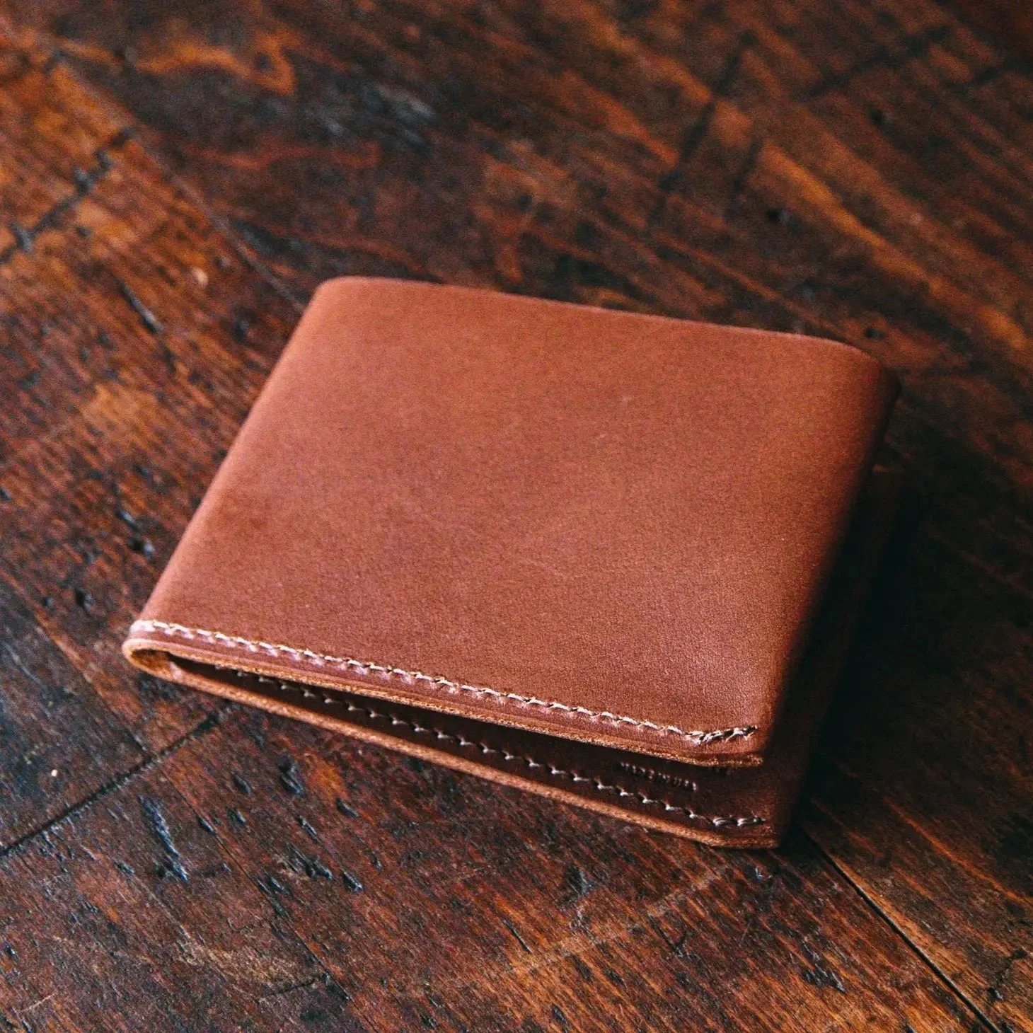 Bradley Mountain Minimal Billfold Wallet Brown