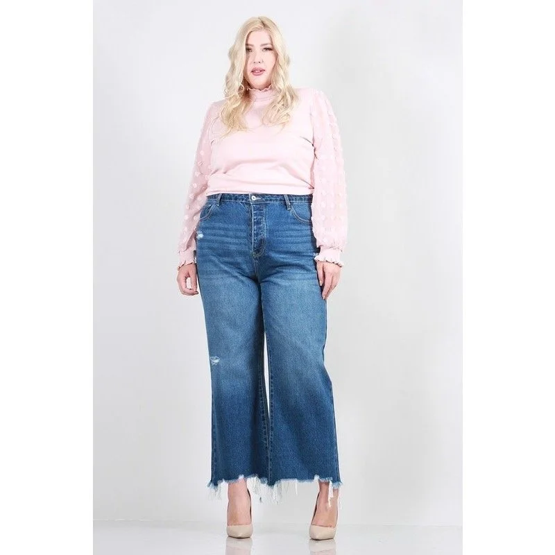 Cropped Vintage Straight Jeans