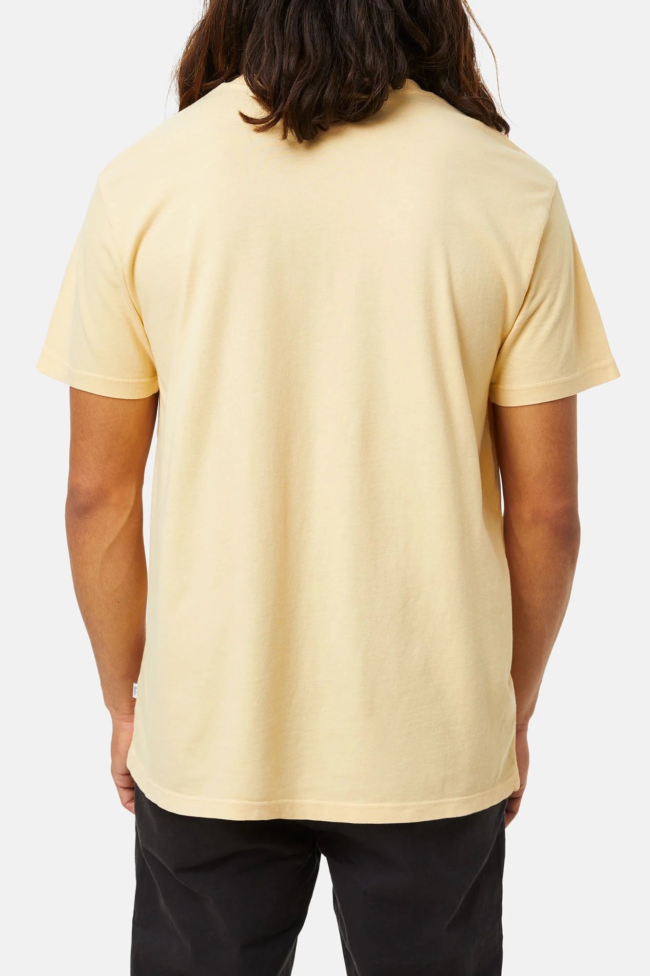Katin Base Tee Sun Yellow Sand Wash