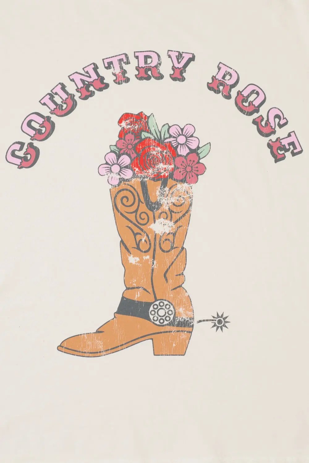 Country Rose Graphic Tee