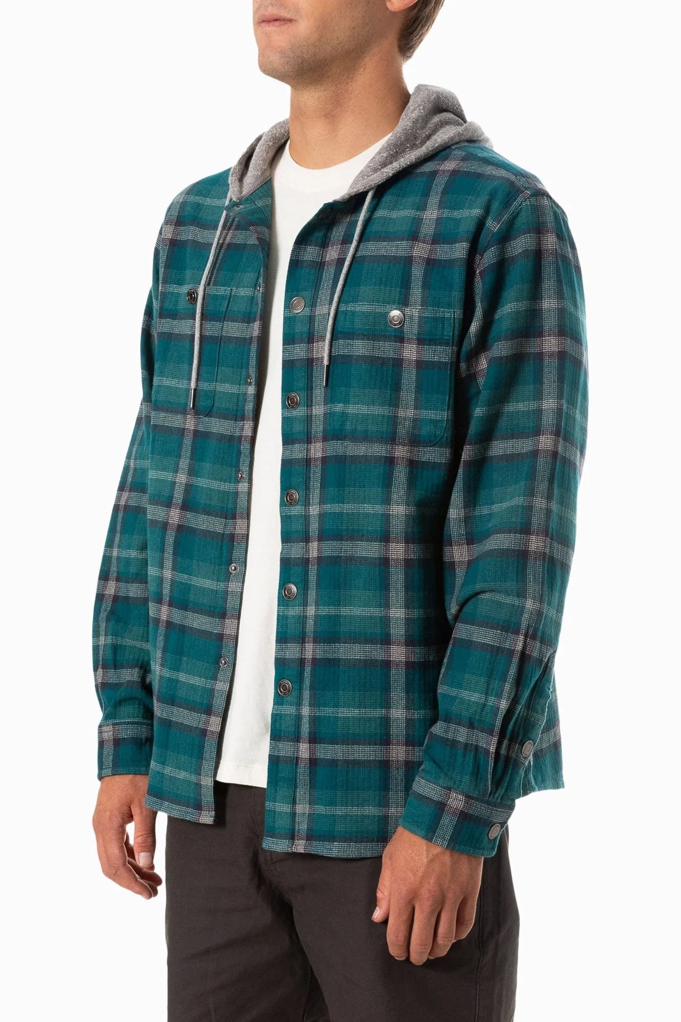 Katin Harold Hooded Flannel
