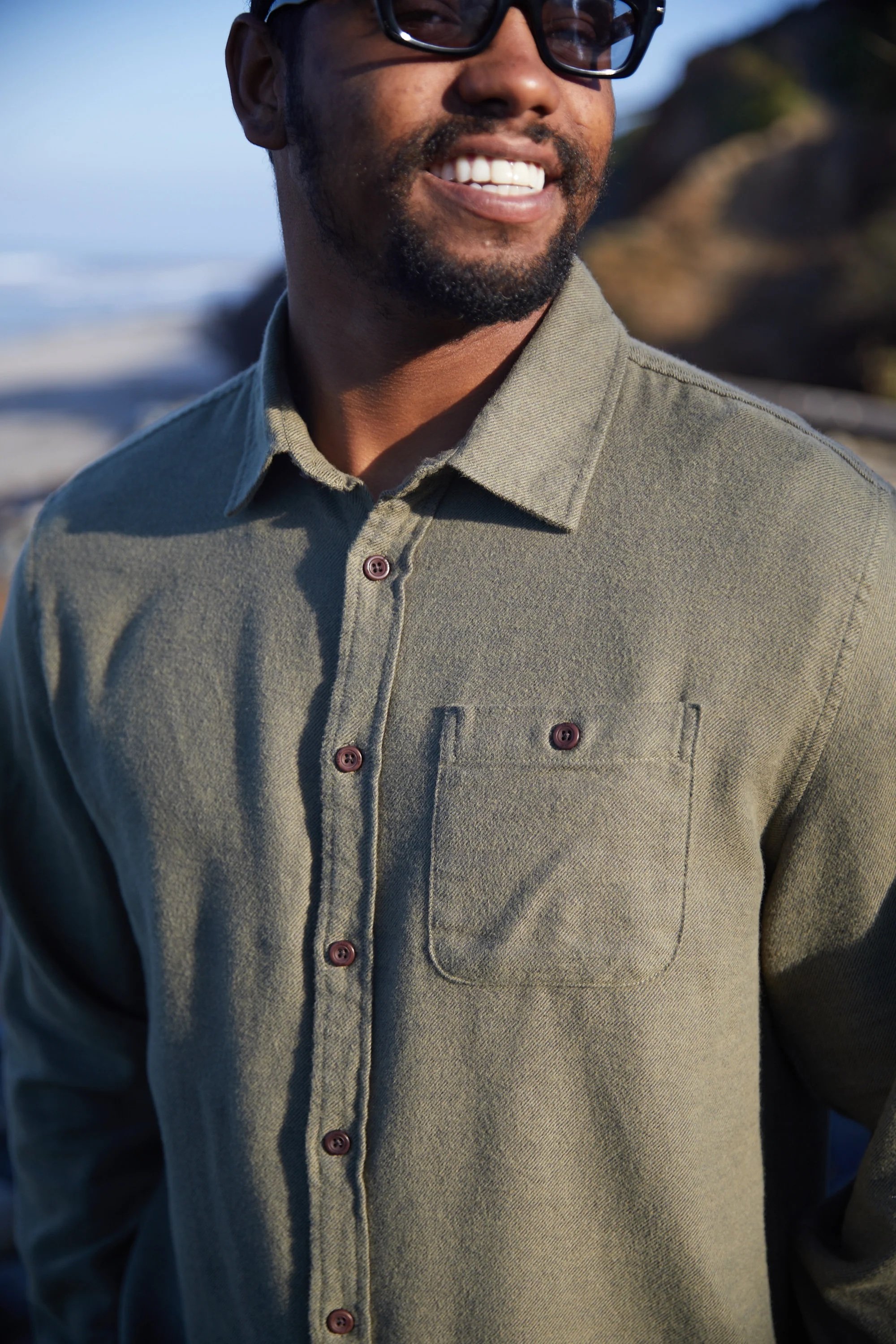 Katin Twiller Flannel Olive