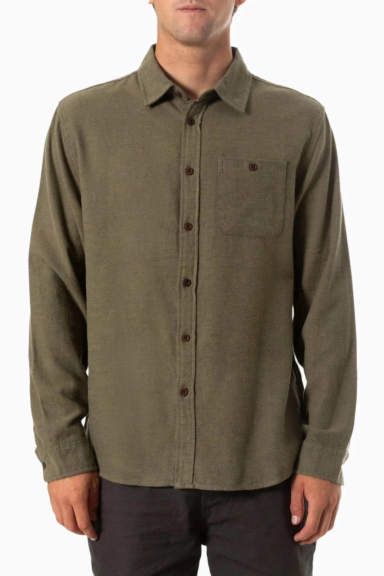 Katin Twiller Flannel Olive