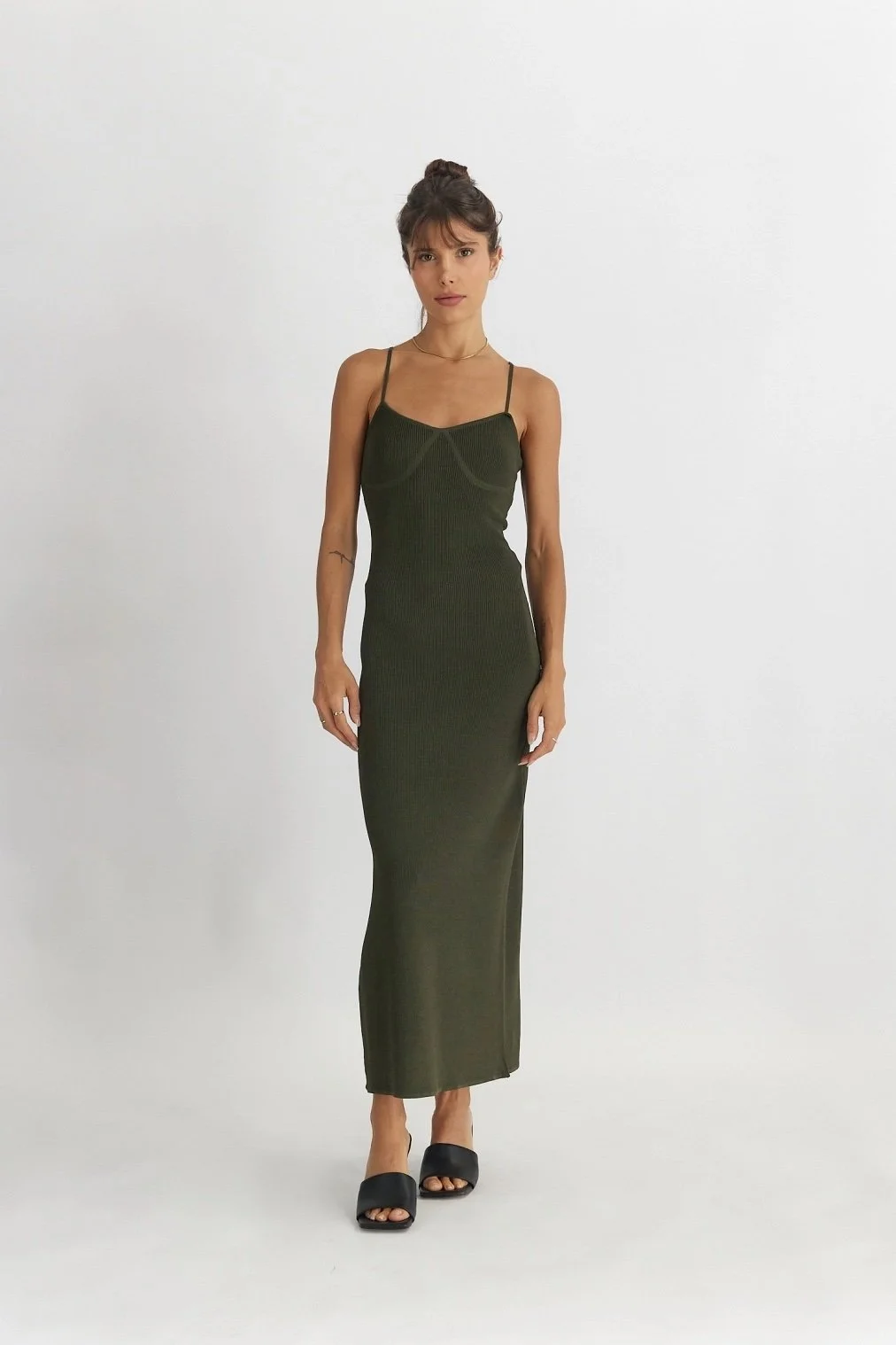 The Francine Dress Olive