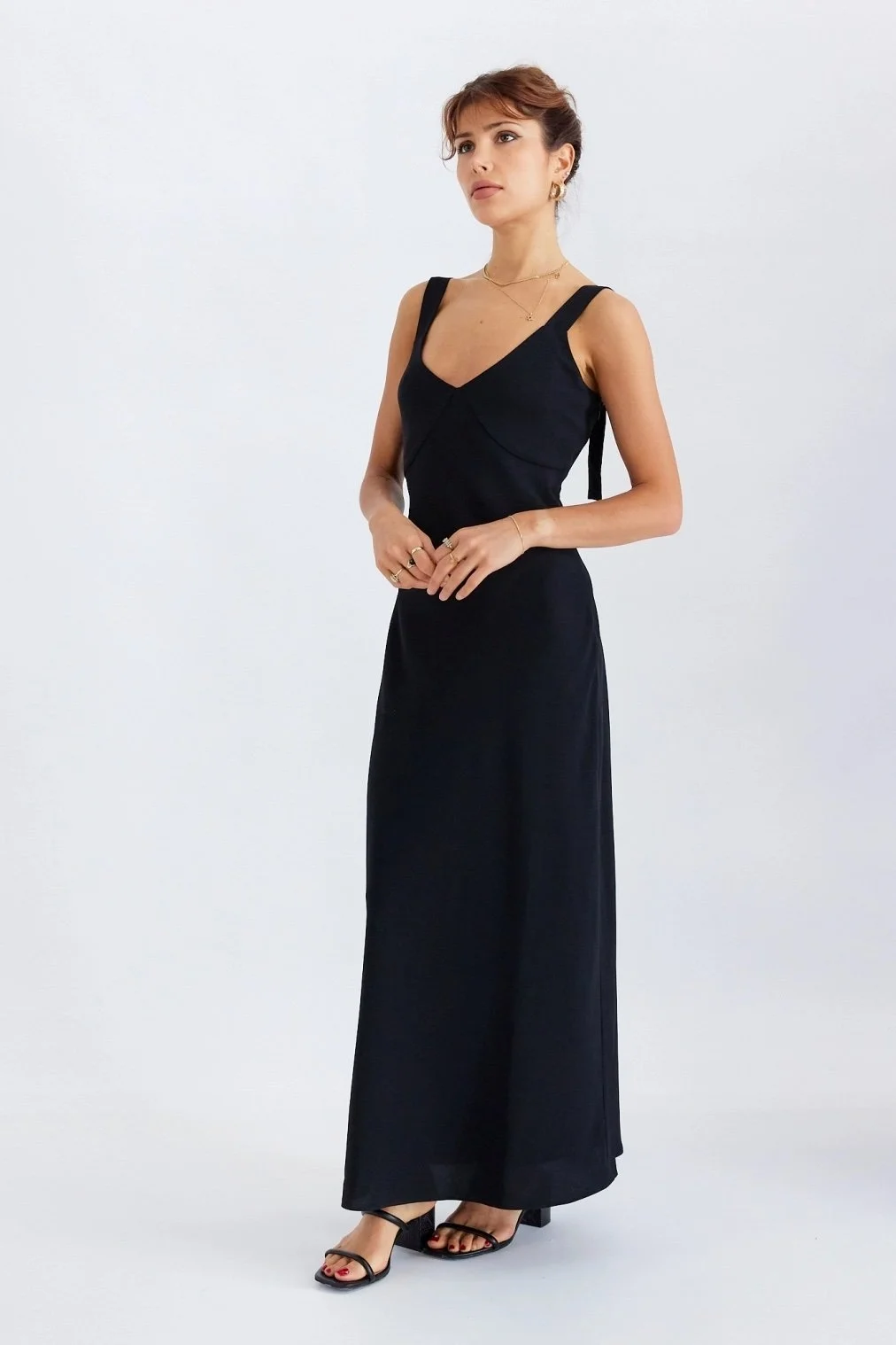 The Junie Dress Black