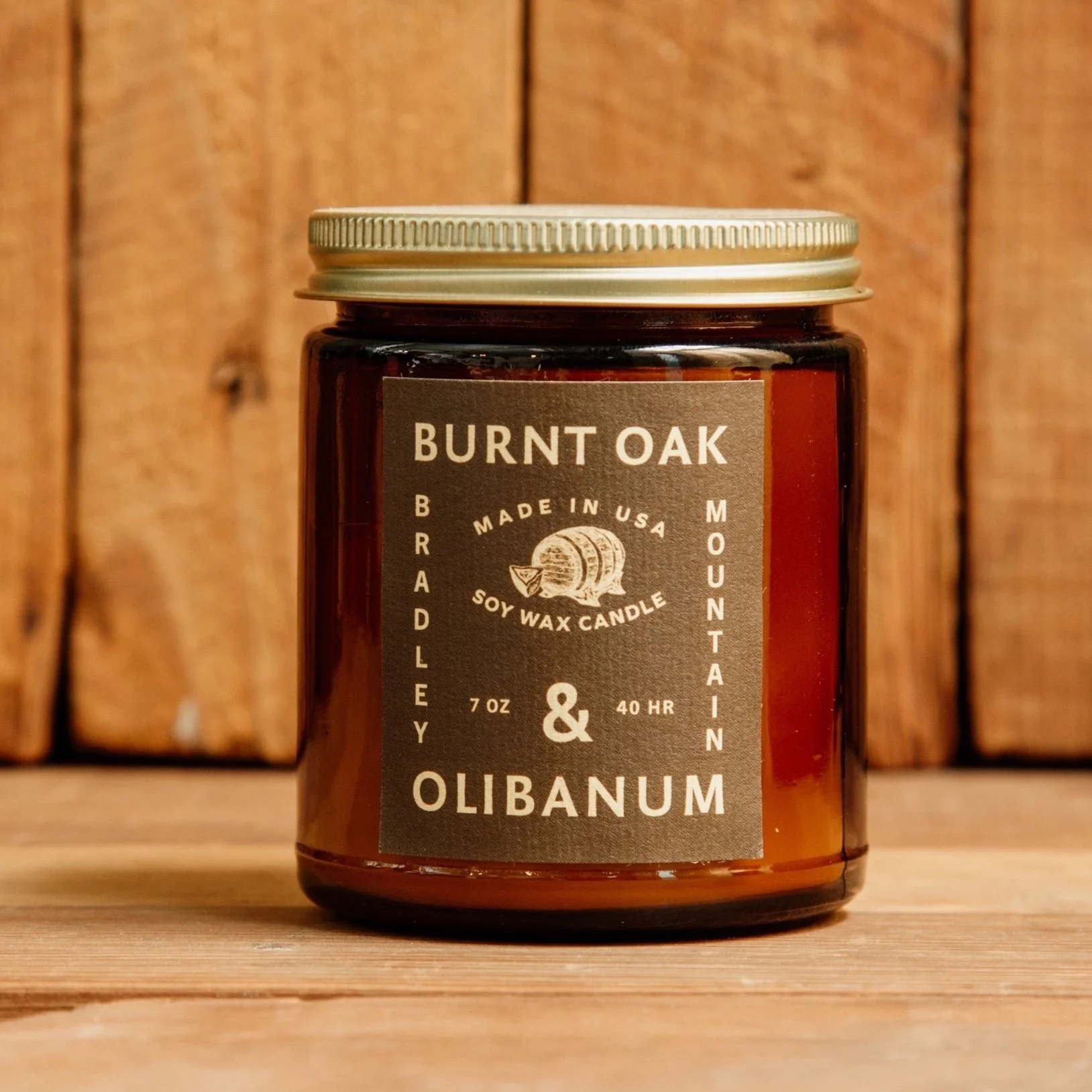 Bradley Mountain Burnt Oak & Olibanum Candle