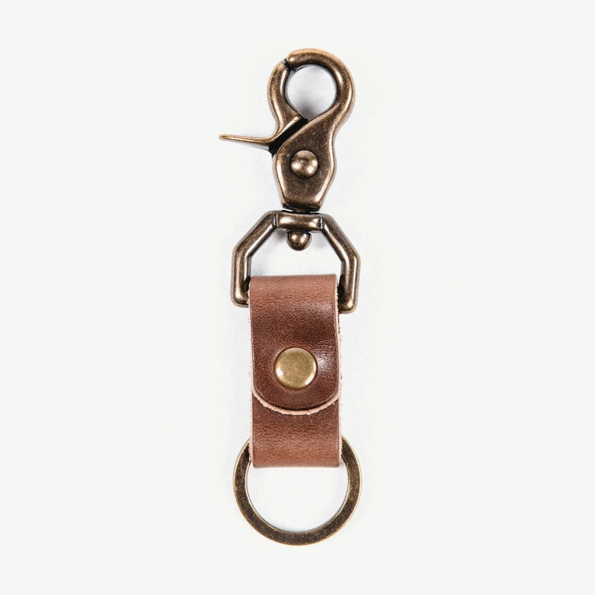 Bradley Mountain Key Fob Brown