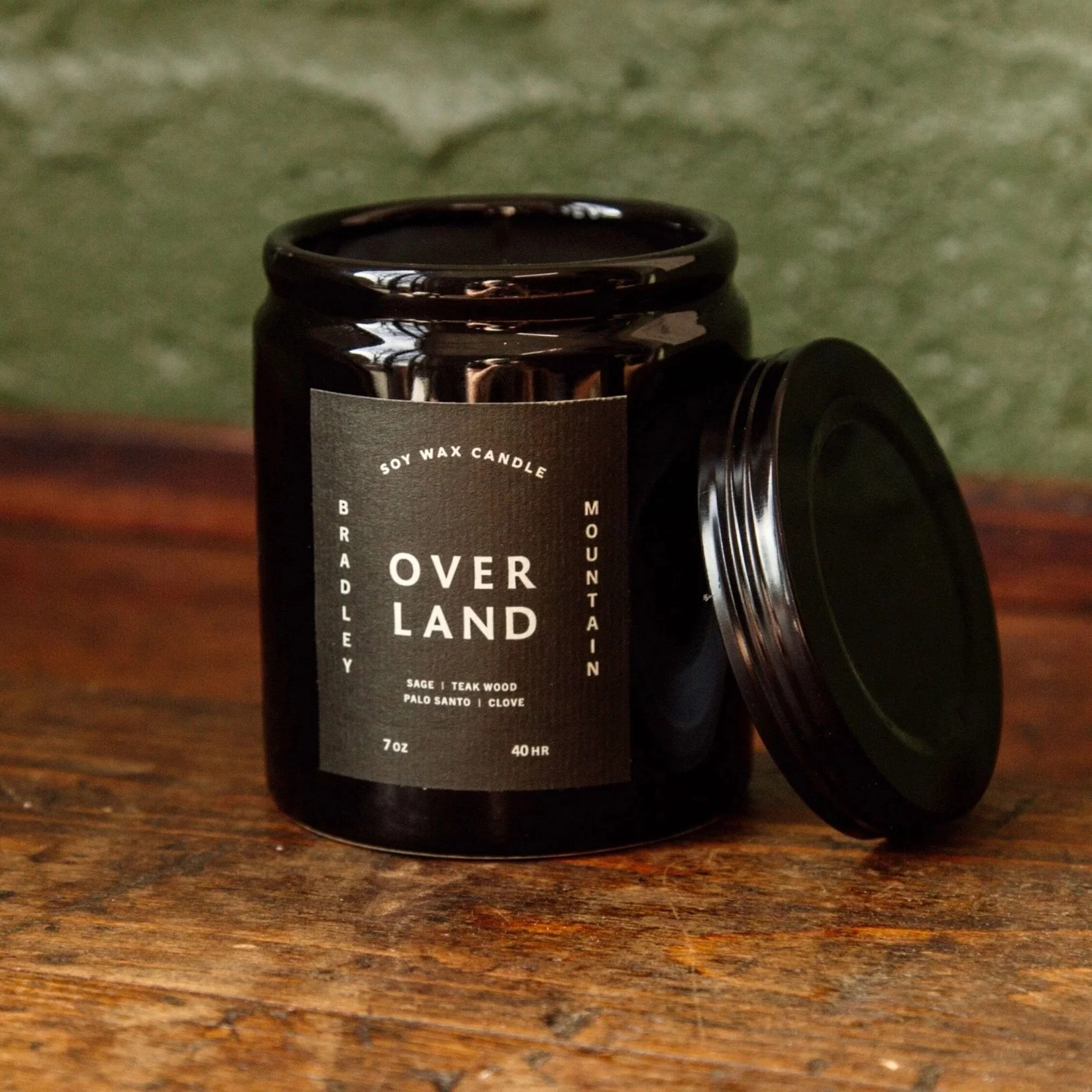 Bradley Mountain Over Land Candle