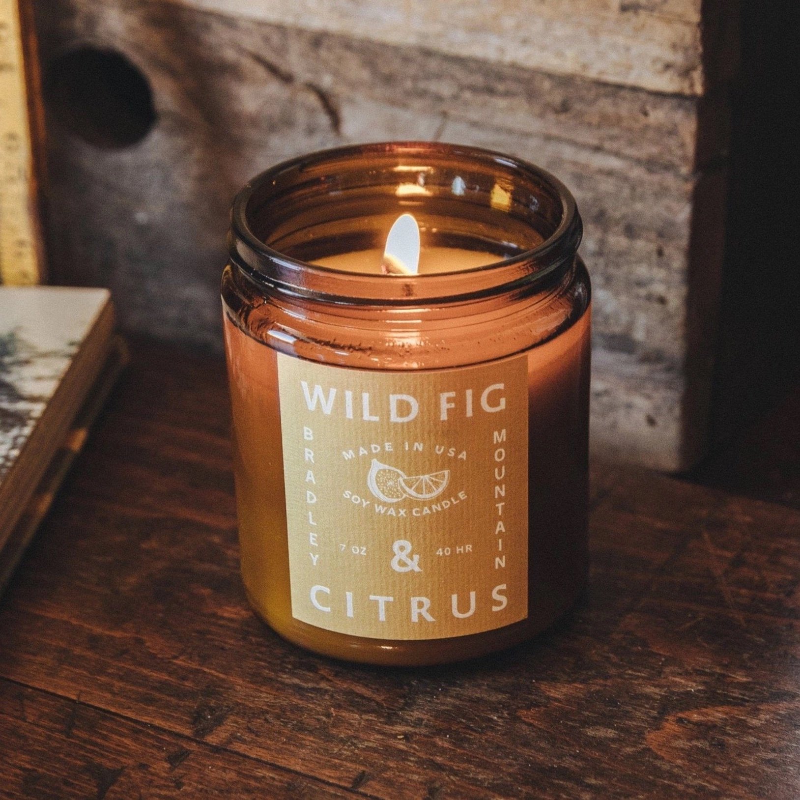 Bradley Mountain Wild Fig & Citrus Candle