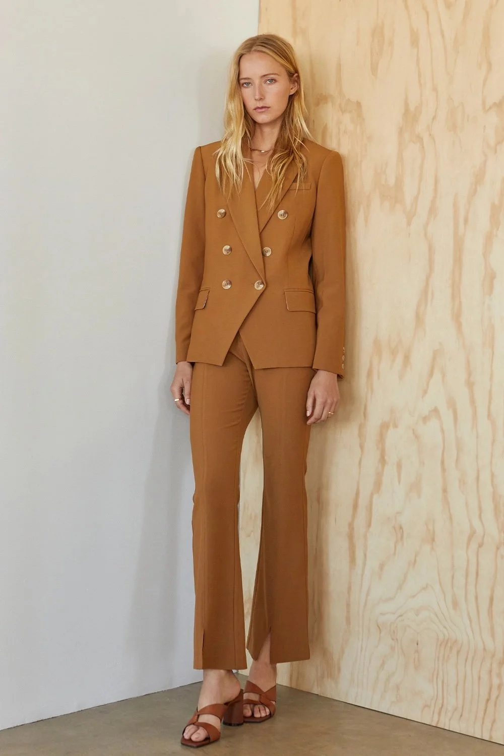 Noelle Blazer Camel