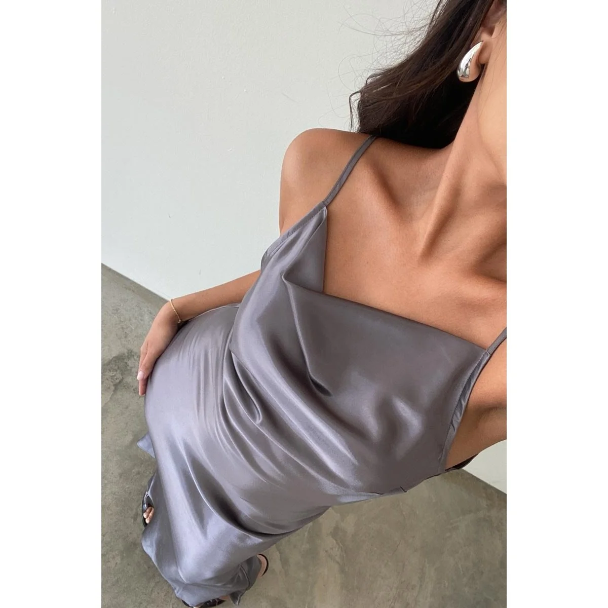 long ruffle dress Kim Pink Strapless Ruffle Maxi Dress - 14