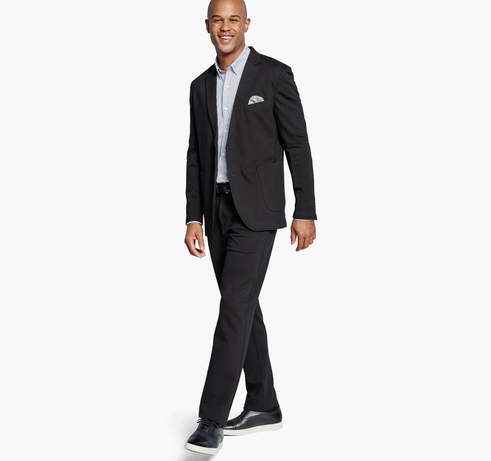 Bonobos Stretch Weekday Warrior Dress Pants Tuesday Black  Byron & Barclay