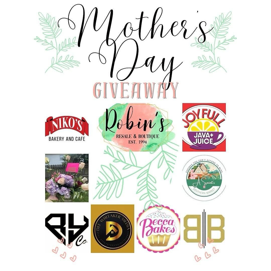 a 💕G-I-V-E-A-W-A-Y💕you don&rsquo;t want to miss! We have collaborated with amazing businesses to give one lucky mom the following&hellip;
&bull;
🥪 $35 Gift Card from @nikosbakeryandcafe 
🛍️ $50 Gift Card, T-shirt of your choice, headband and keyc