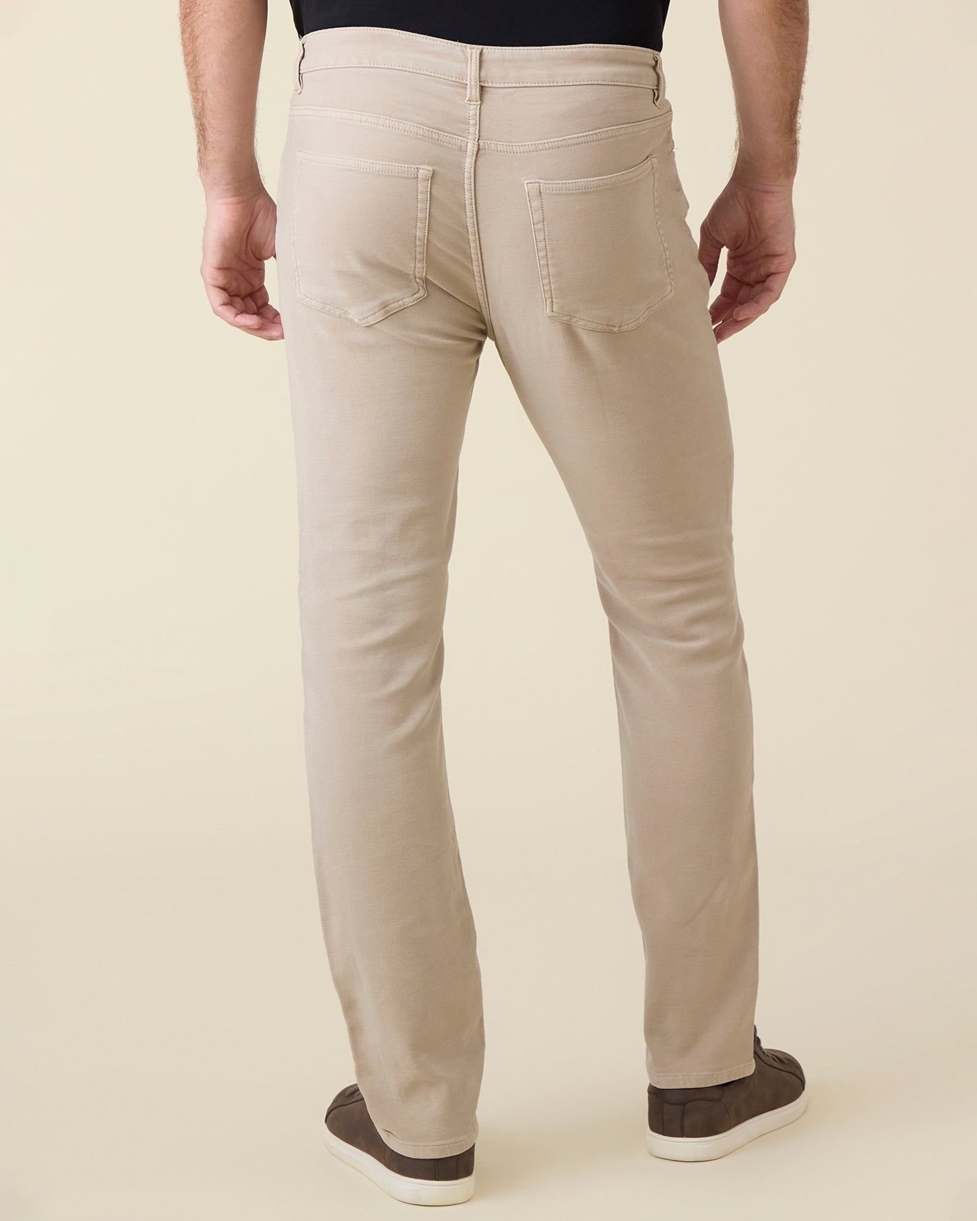 Flag & Anthem Holden Knit 5-Pocket Pant Khaki