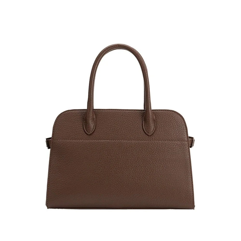 Marlo Vegan Top Handle Crossbody Bag Espresso