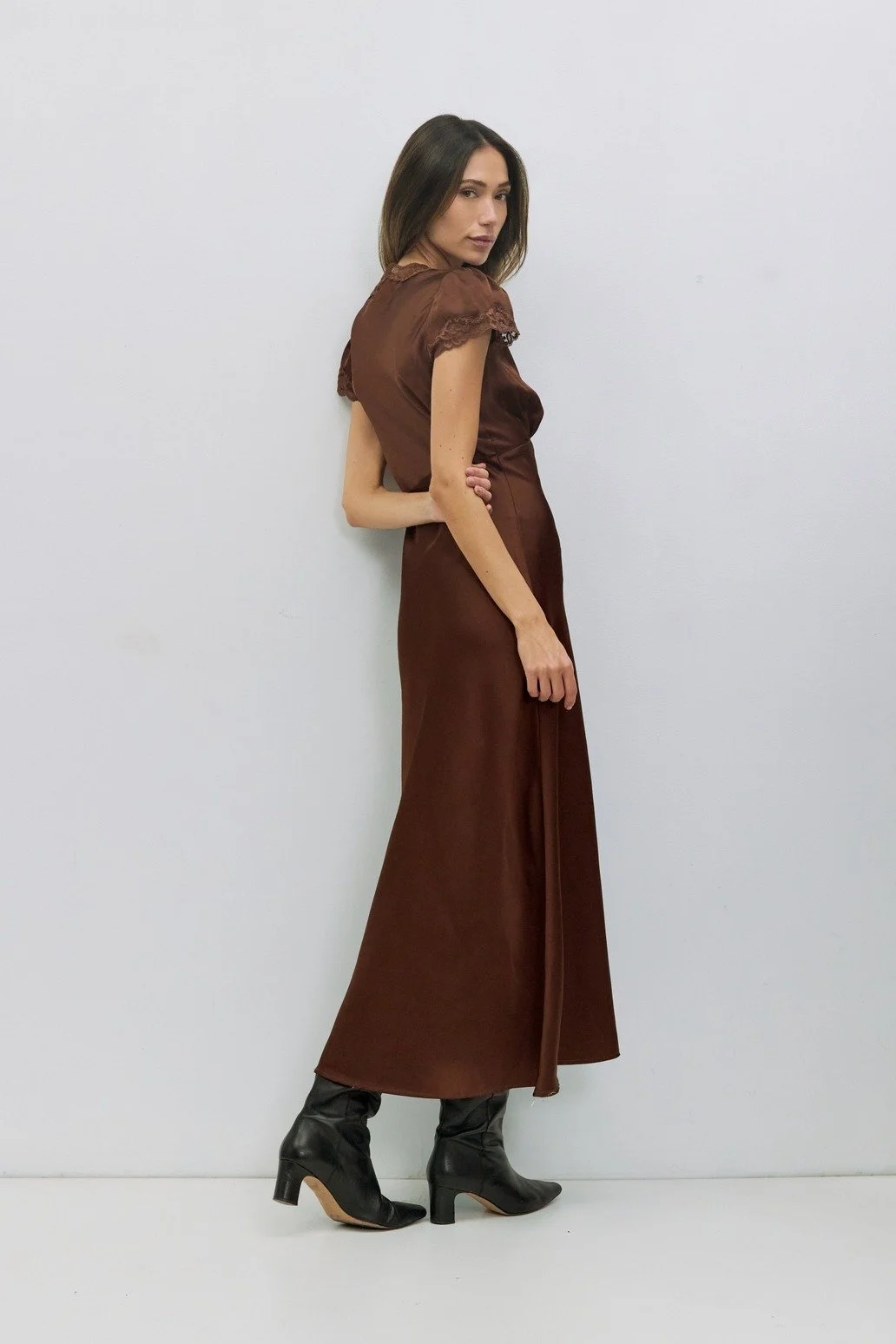 The Vivienne Dress Chocolate