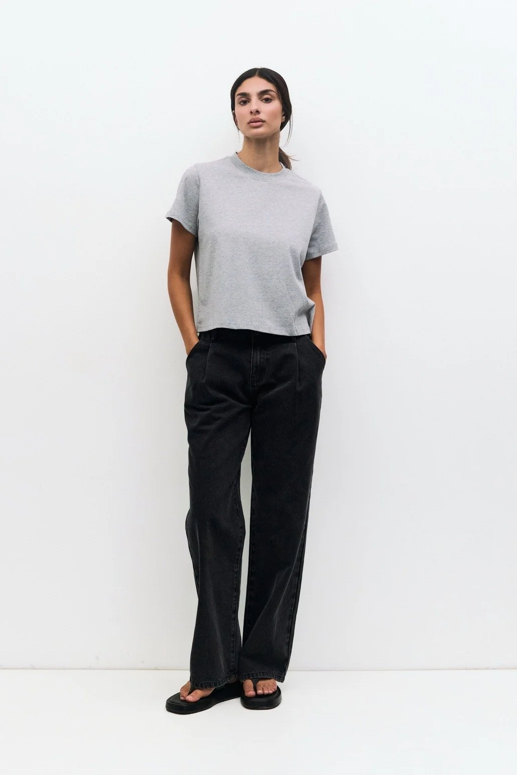 The Lanie Top Heather