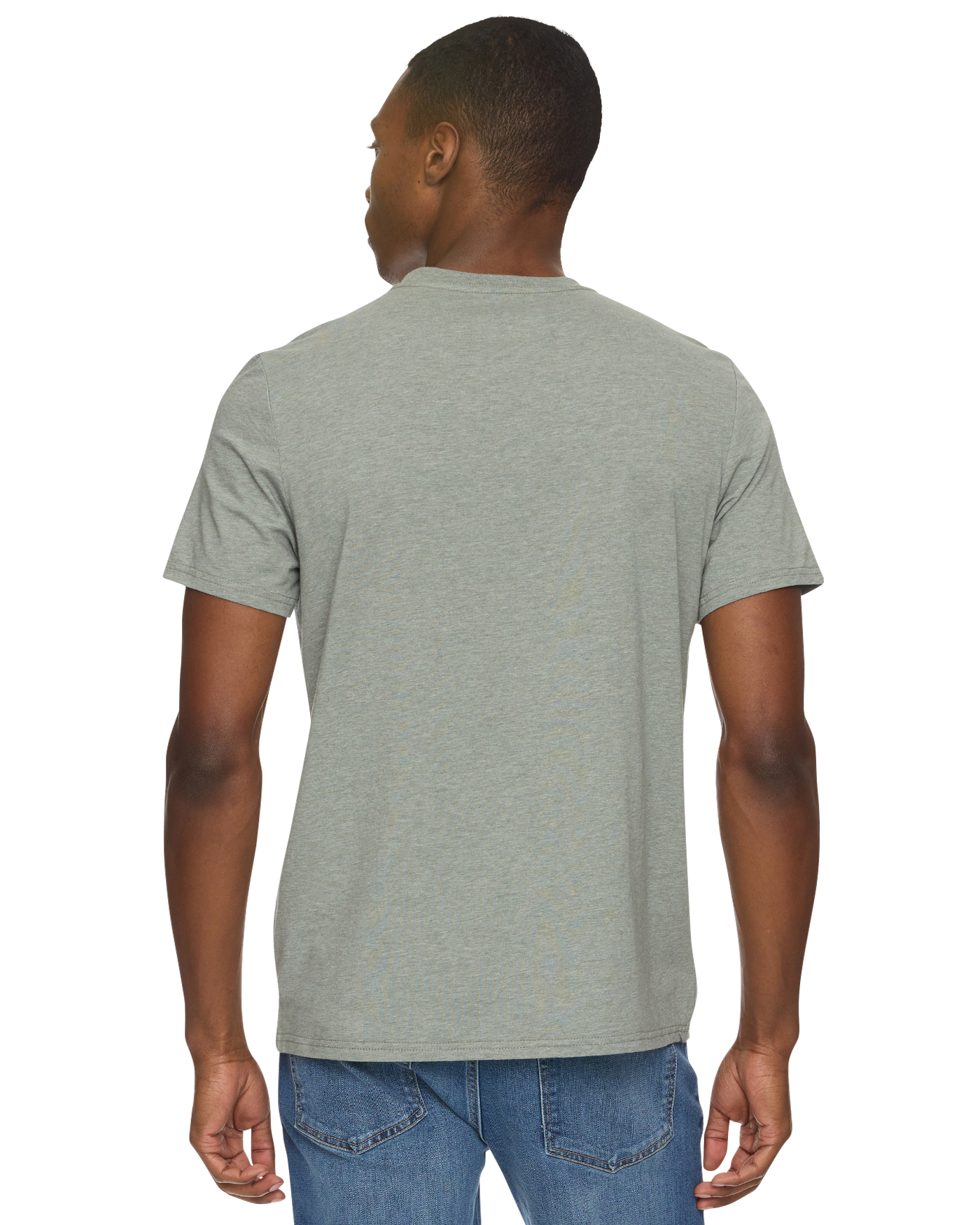 Flag & Anthem Essential Stretch Comfort Crewneck Tee Sage Heather