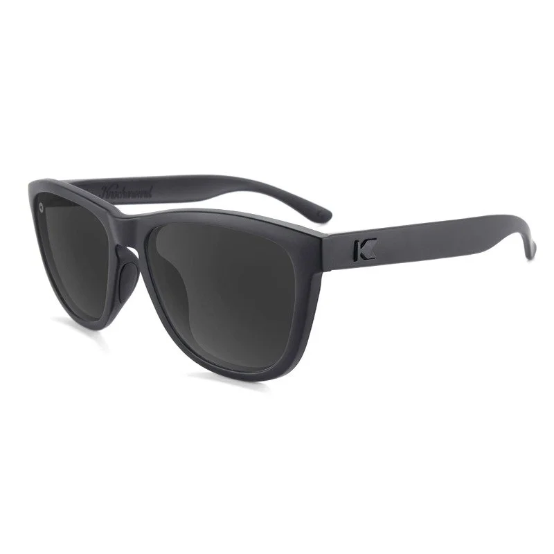 Knockaround Premiums Sport Matte Black / Smoke Lens