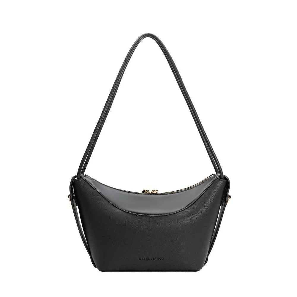 Wesley Vegan Shoulder Bag Black