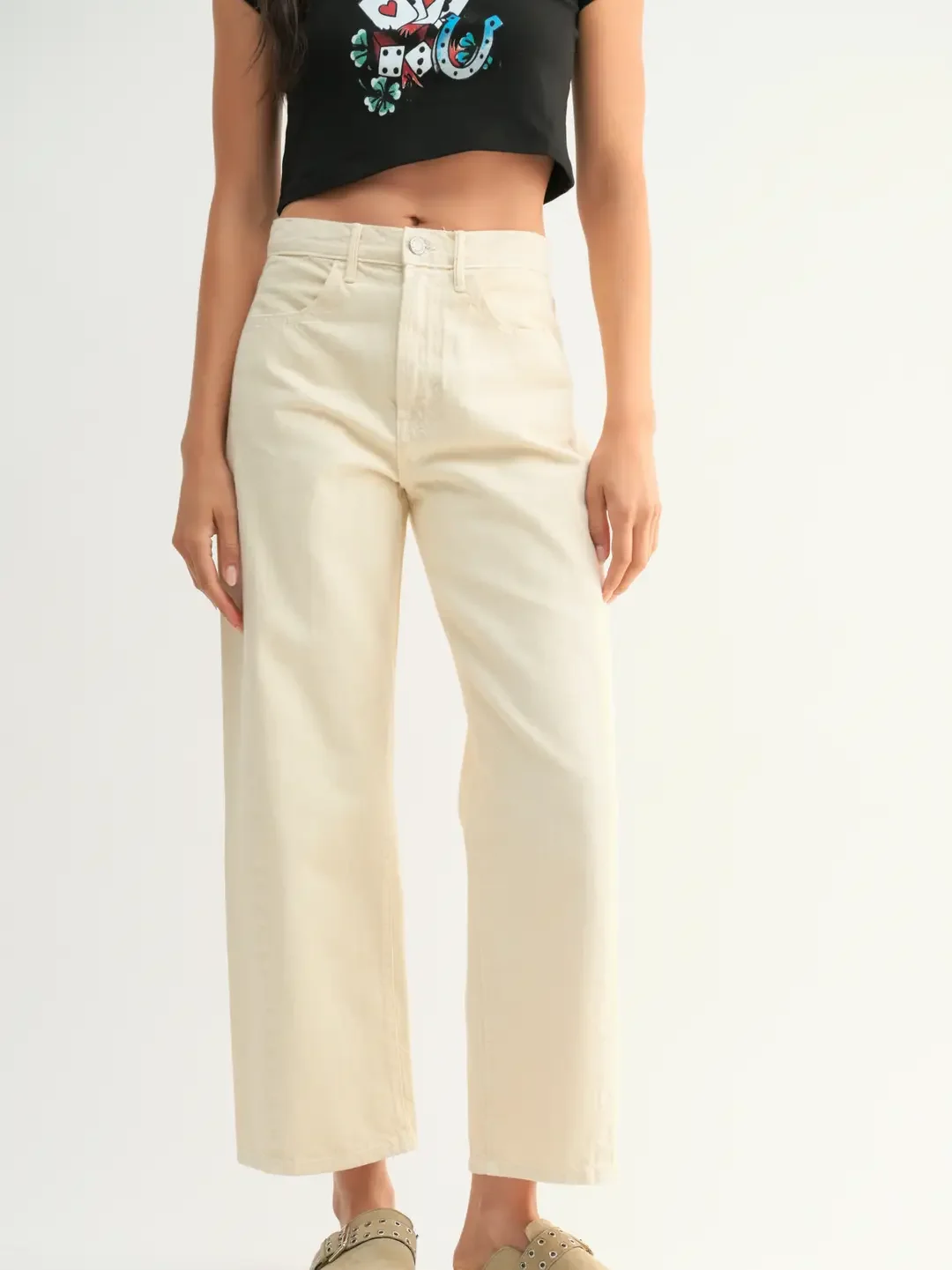 Barrel Jean Twist Cloud