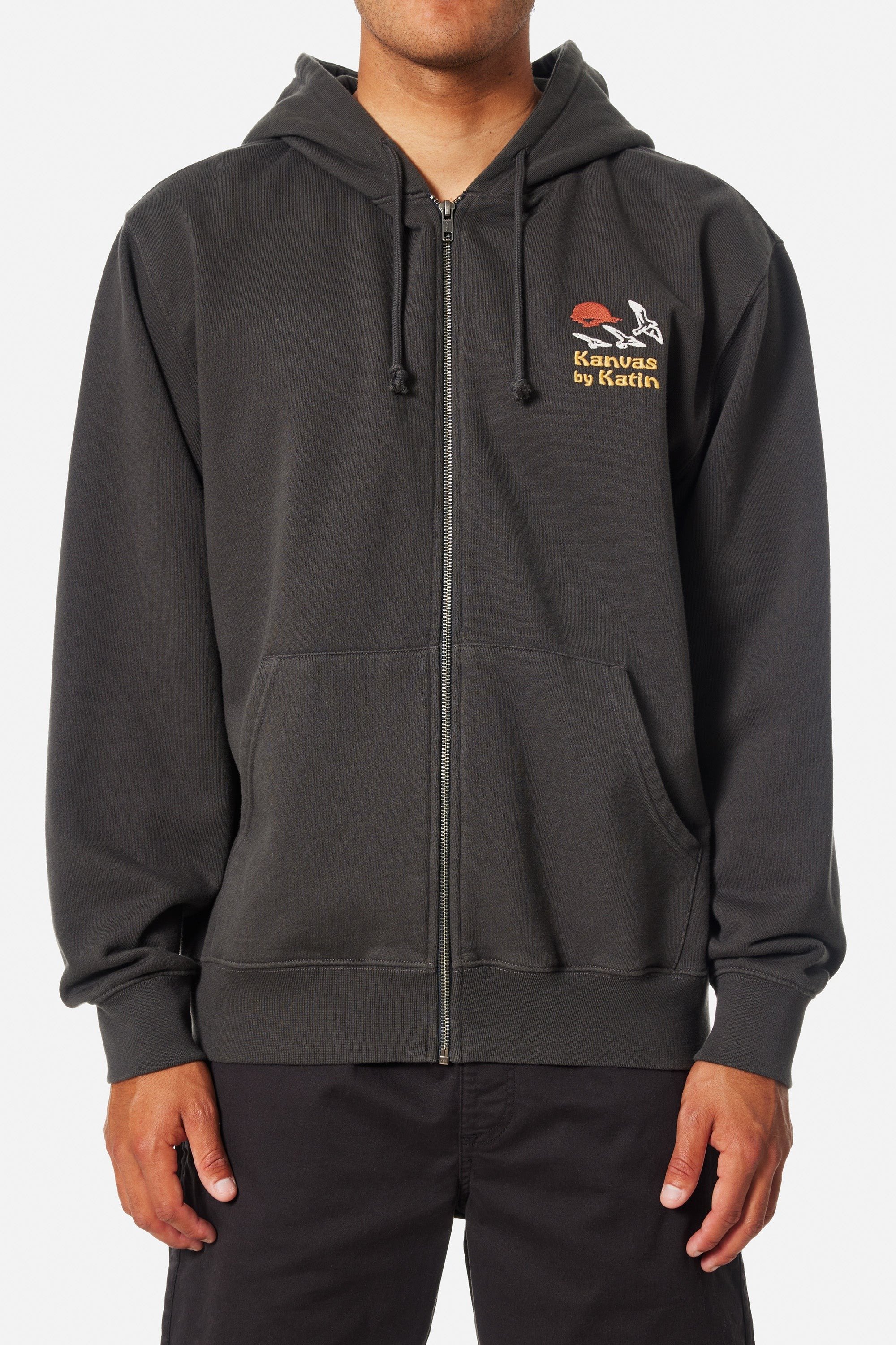 Katin Sunset Embroidered Zip Hoodie