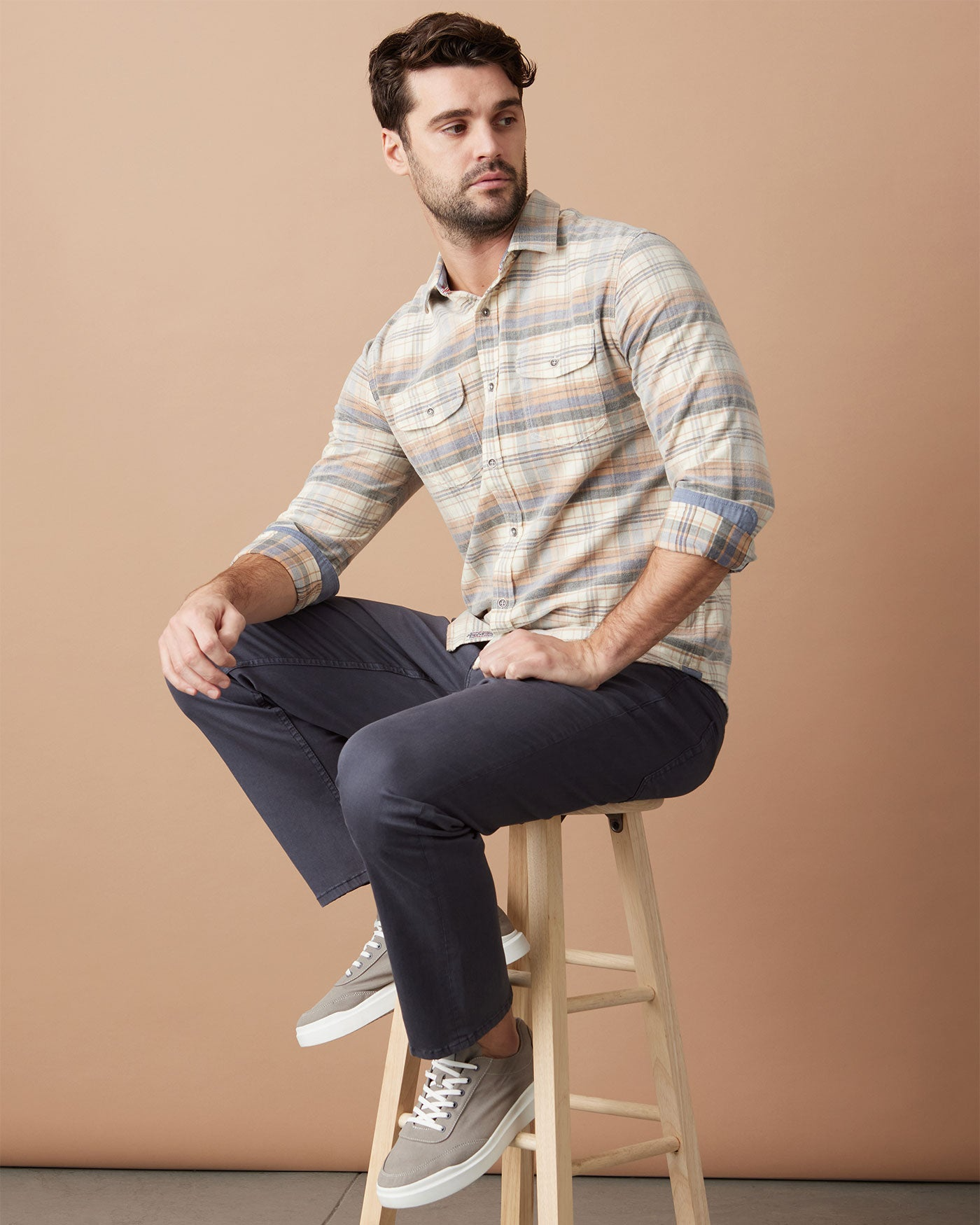 Flag & Anthem Campbell Long Sleeve Corduroy Shirt