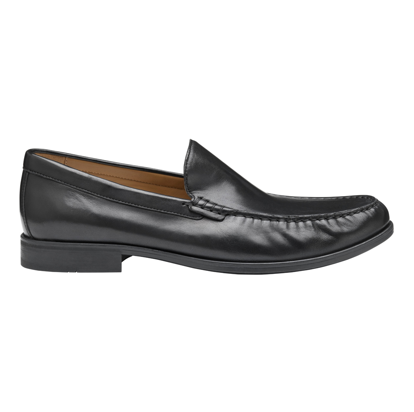 Johnston & Murphy Harrison Venetian Loafer Black Glove Leather