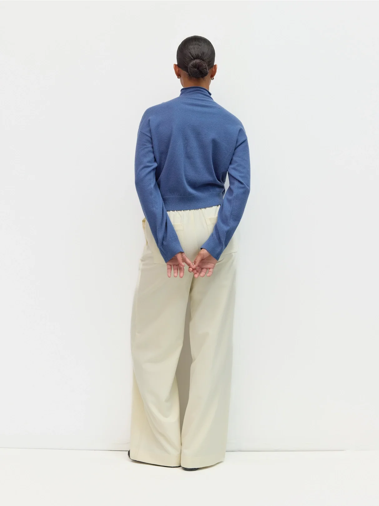 The Brooks Cardigan Ocean Blue
