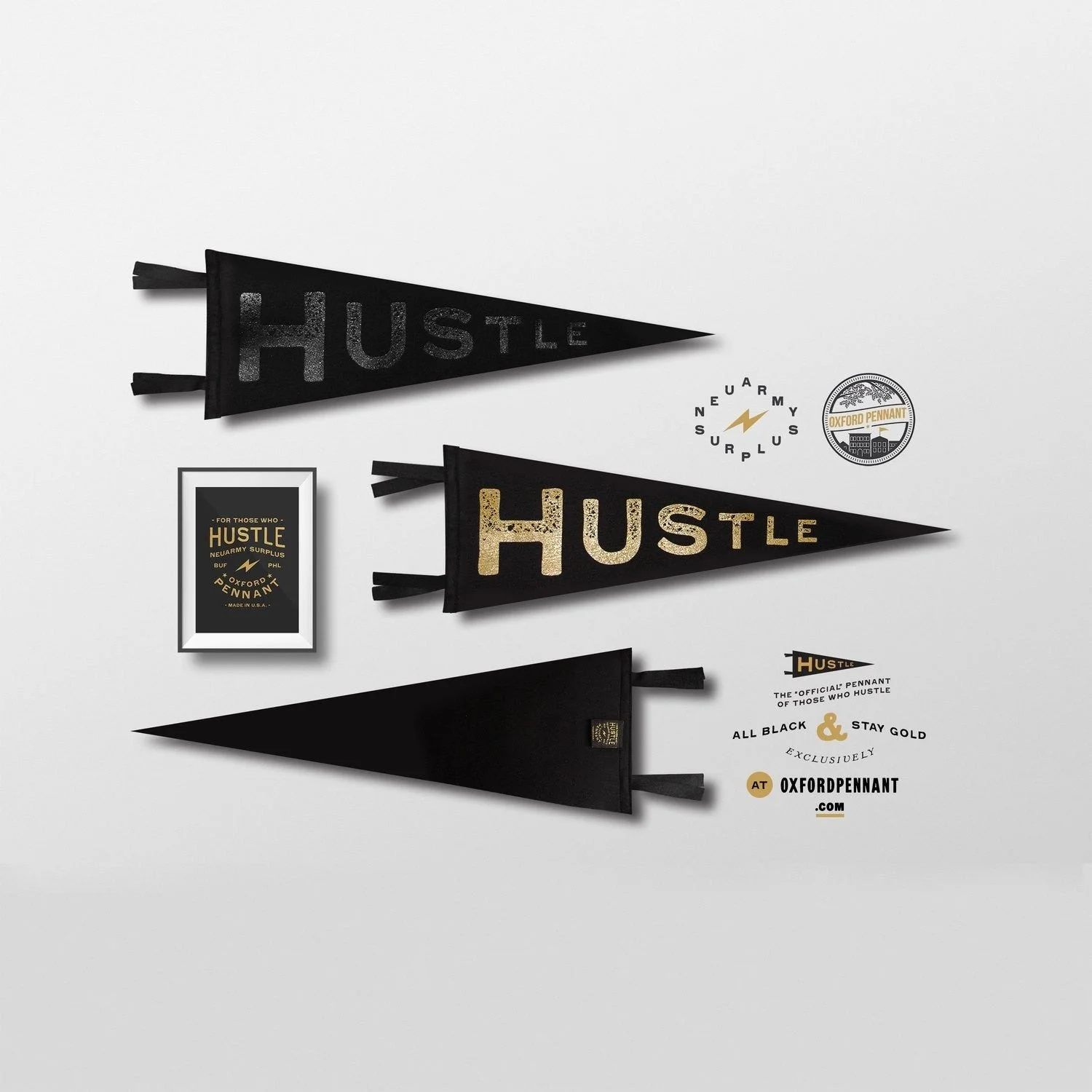 Hustle Pennant