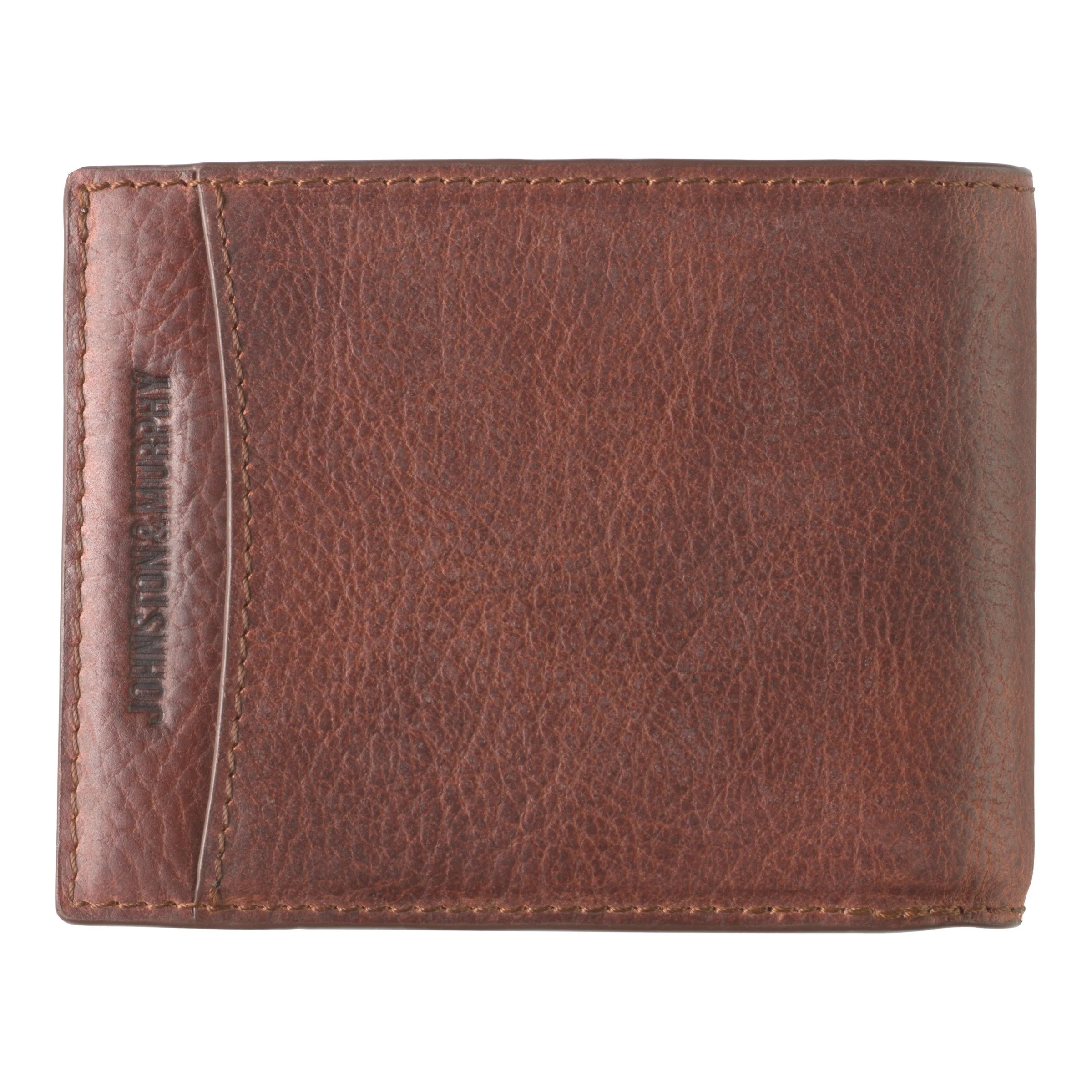 J&M Kingston Billfold Wallet Mahogany