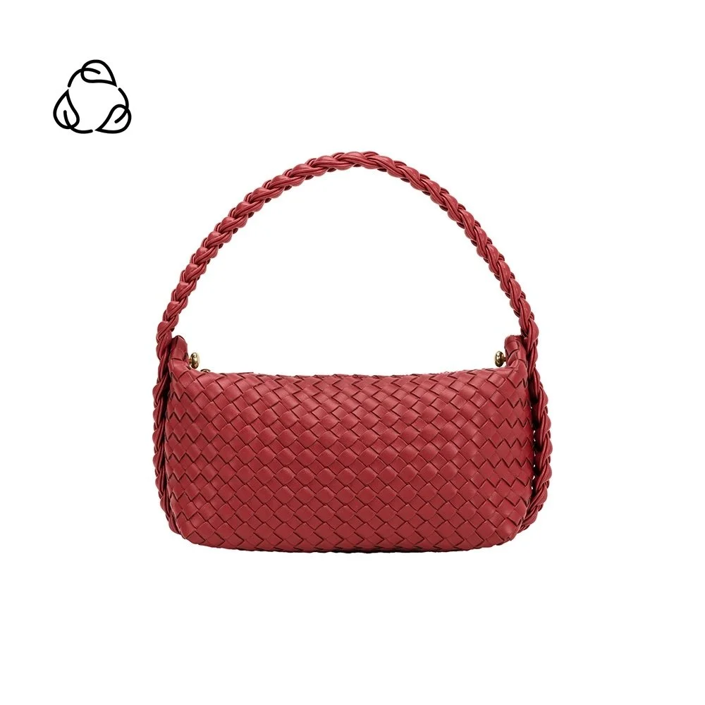 Alma Top Handle Bag Cranberry