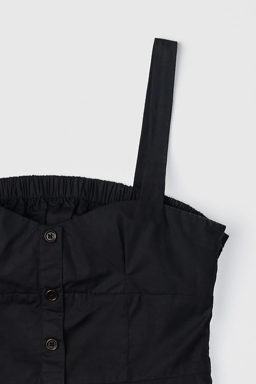 The Diana Bustier Top Black