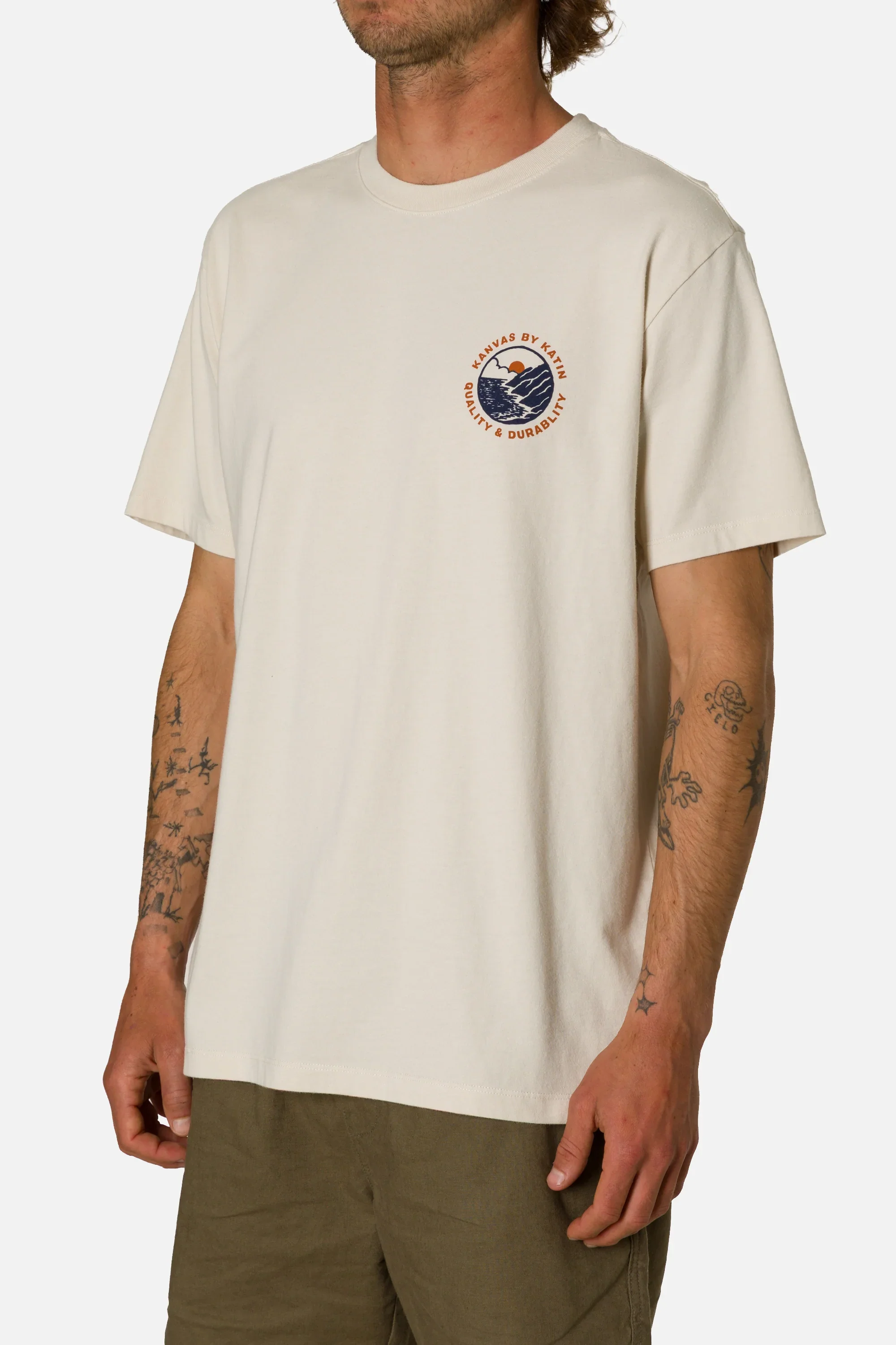 Katin Sur Tee Vintage White