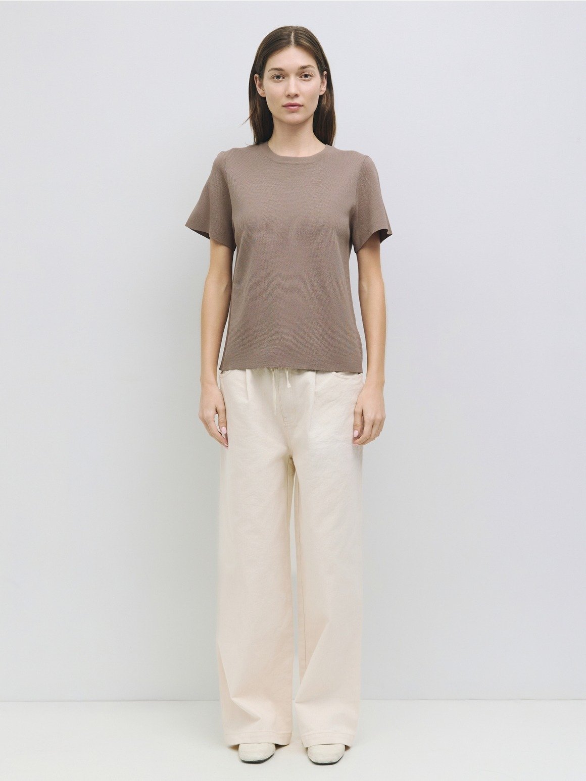 The Deanna Knit Top Mocha