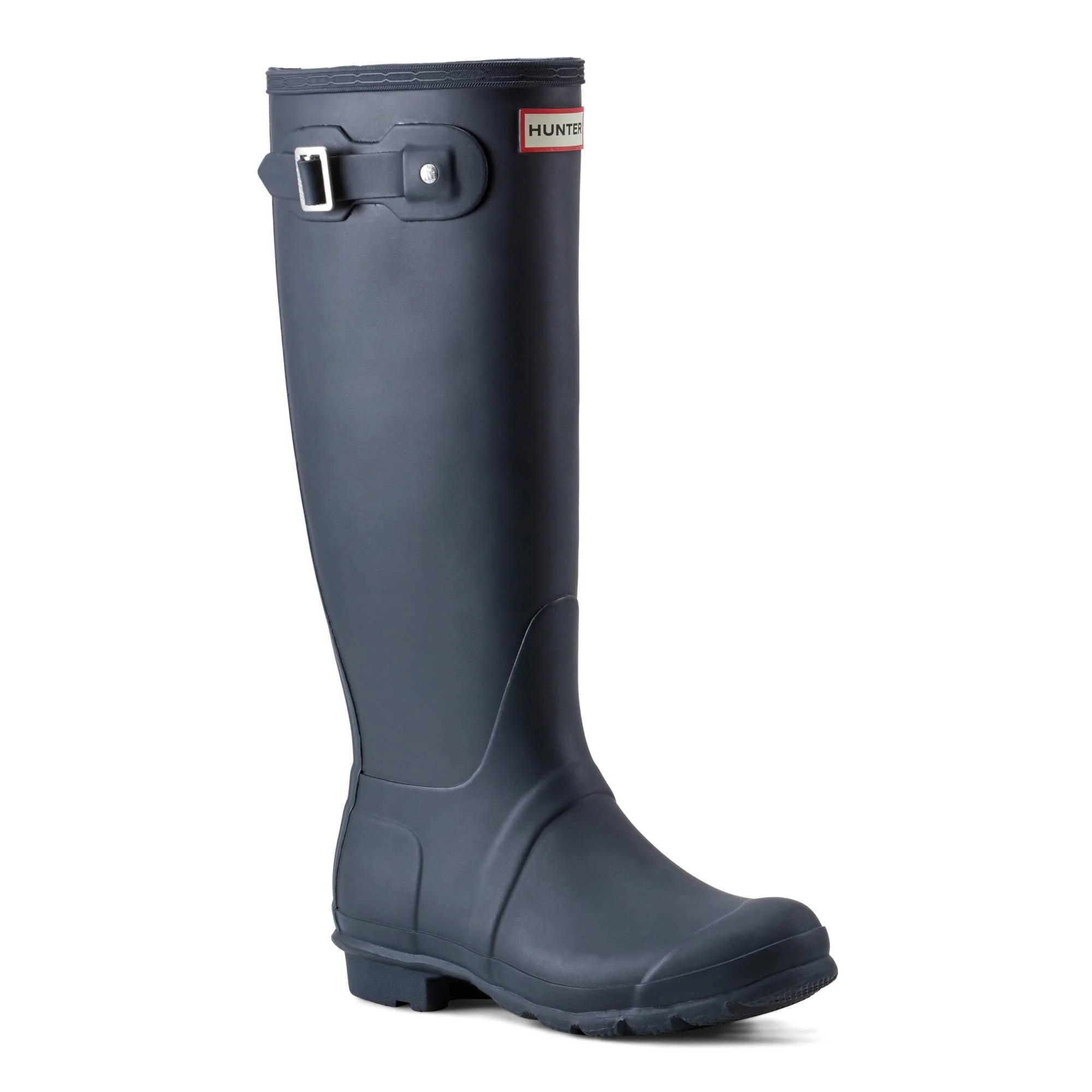 Hunter Boots Women's Original Tall Rain Boots Navy