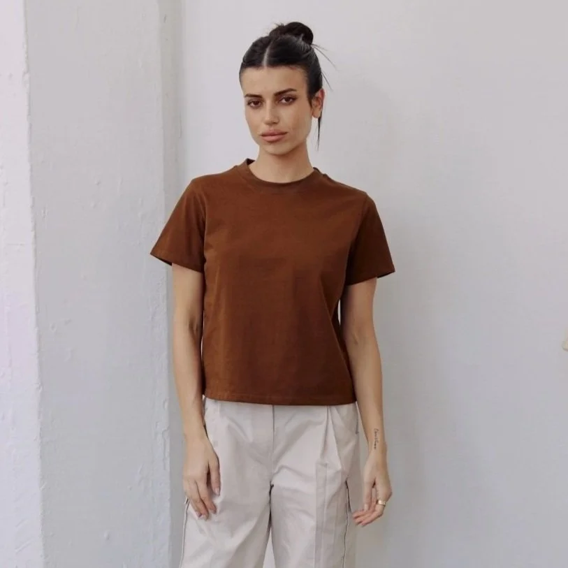 The Lanie Top Brown