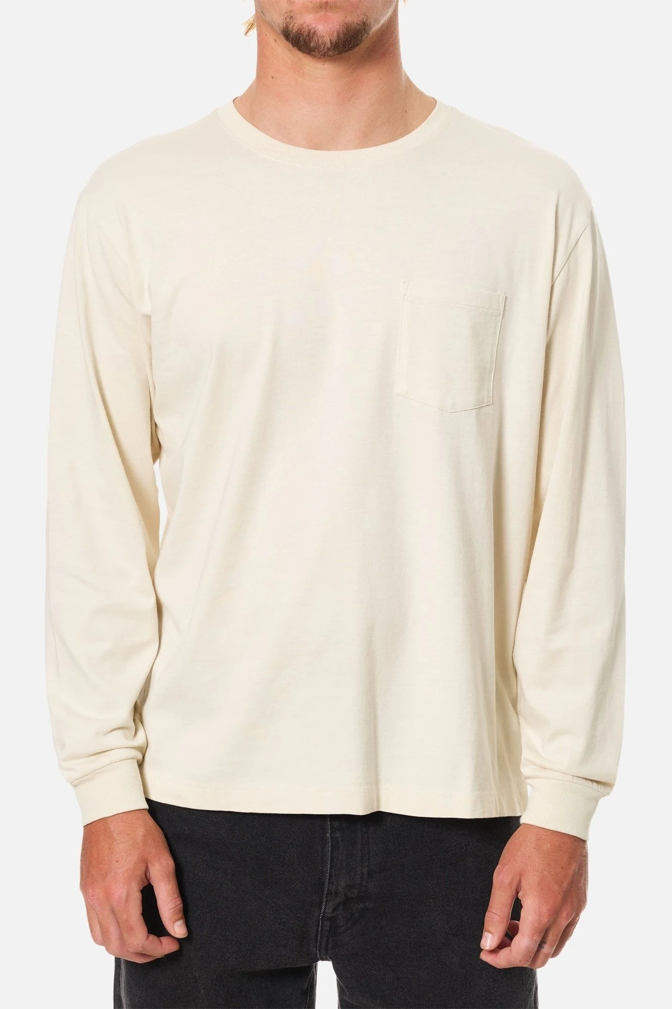 KATIN-BASE-LS-TEE-VINTAGE-WHITE