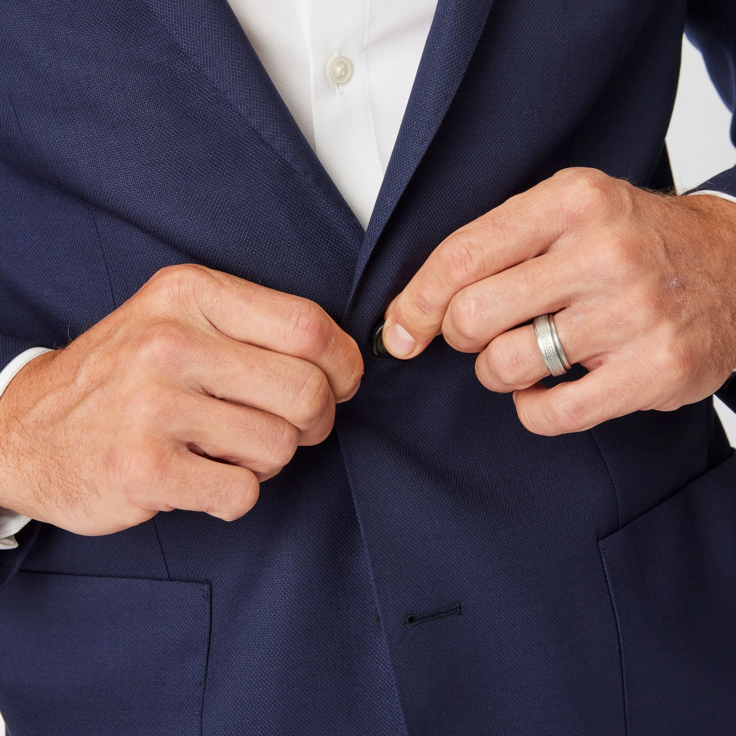 Mizzen + Main Lavelle Blazer Navy Blue