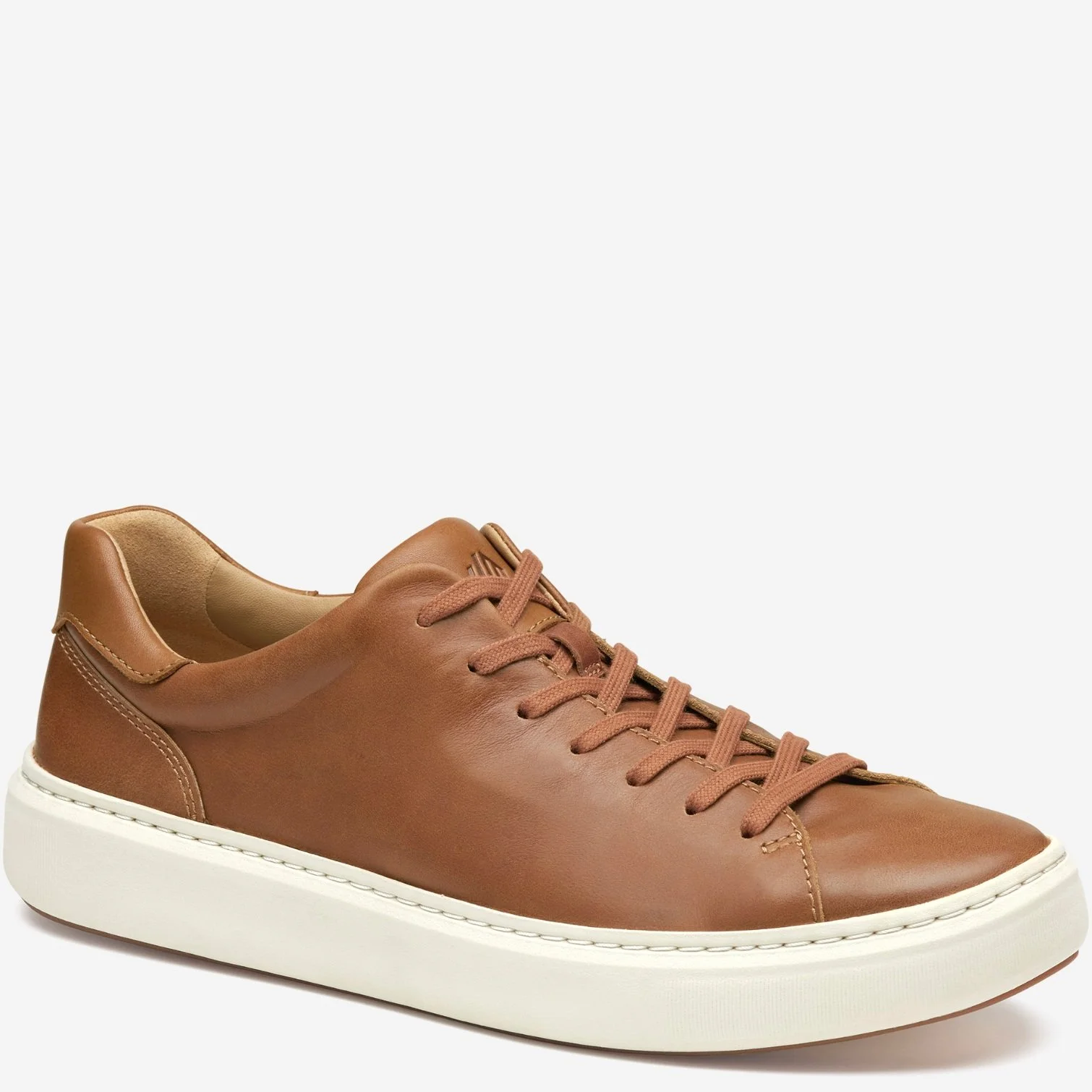 J&M Anders Lace-To-Toe Tan Full Grain